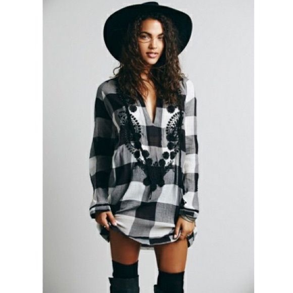 Free People Tops - Free People oversized Shirt/Dress